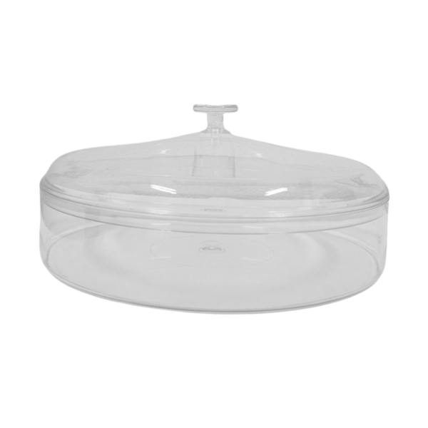 Cake Box Paris Redonda 950ml Transp